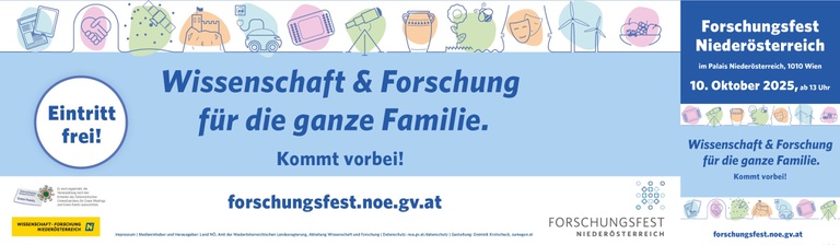 IGLR beim Forschungsfest Niederösterreich