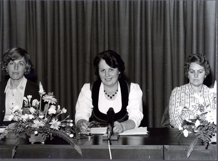 Foundation of the Women Farmers Association (Bäuerinnenorganisation) in Lower Austria